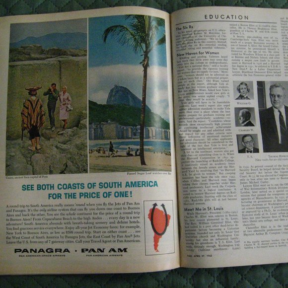 📖 Time Magazine Mid Century April 27, 1962 - Picture 8 of 9